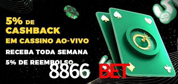 Promoções do cassino ao Vivo 8866 bet